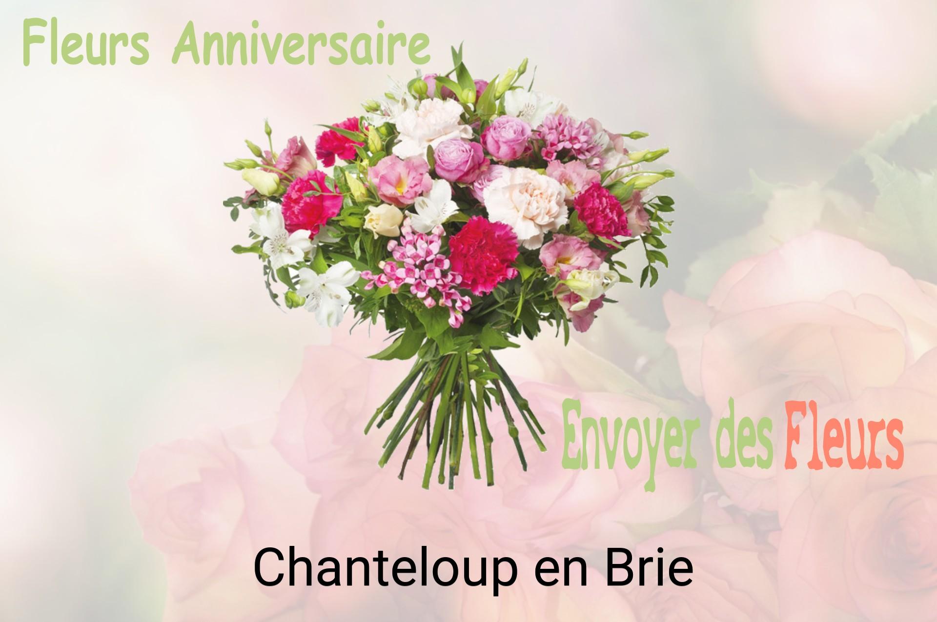 Bouquet de fleurs d’anniversaire livré à Chanteloup-en-Brie